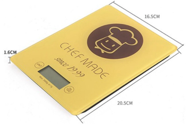 Chefmade學廚WK9139鋼化玻璃觸屏版電子秤