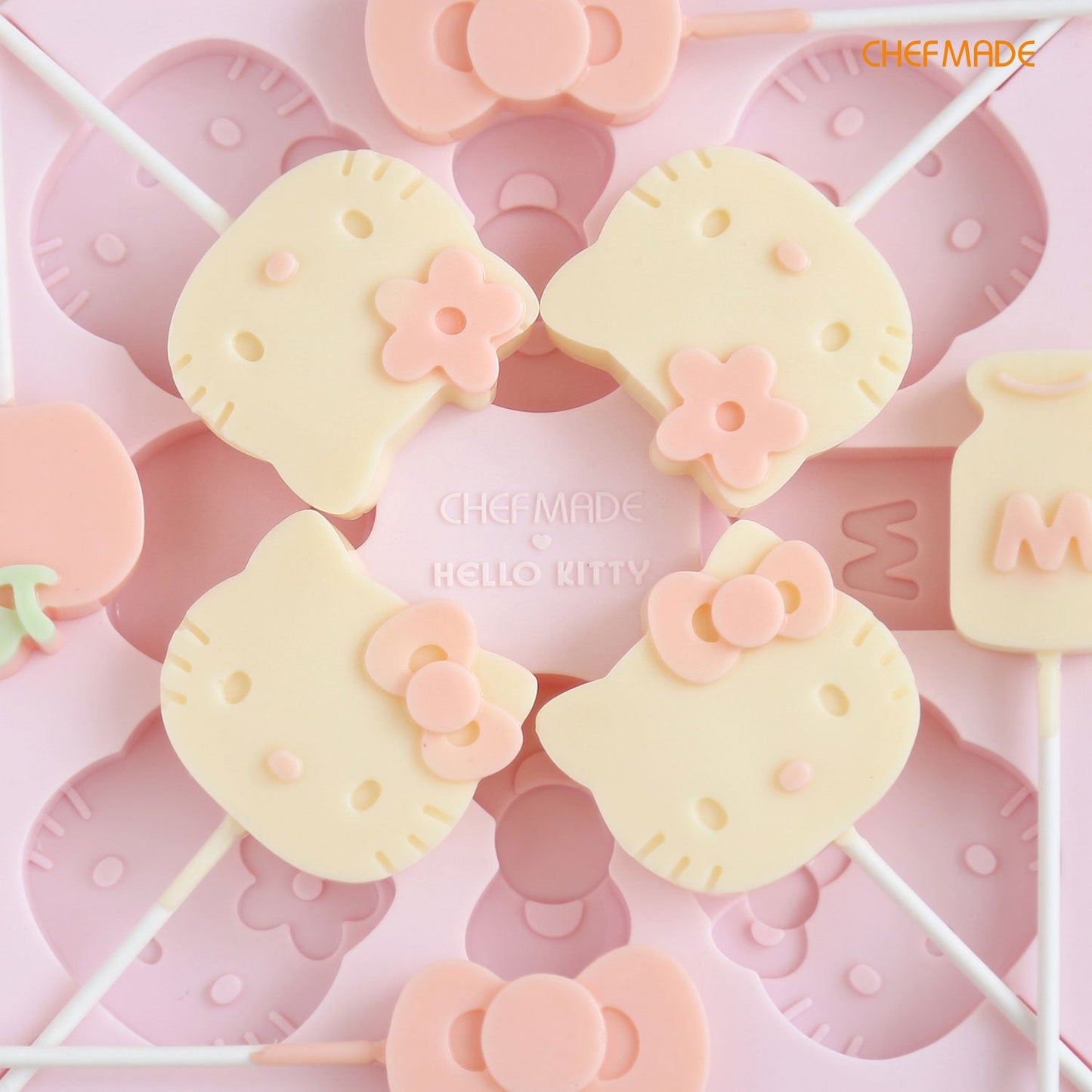 Hello Kitty Lollipop Mold 8-Well