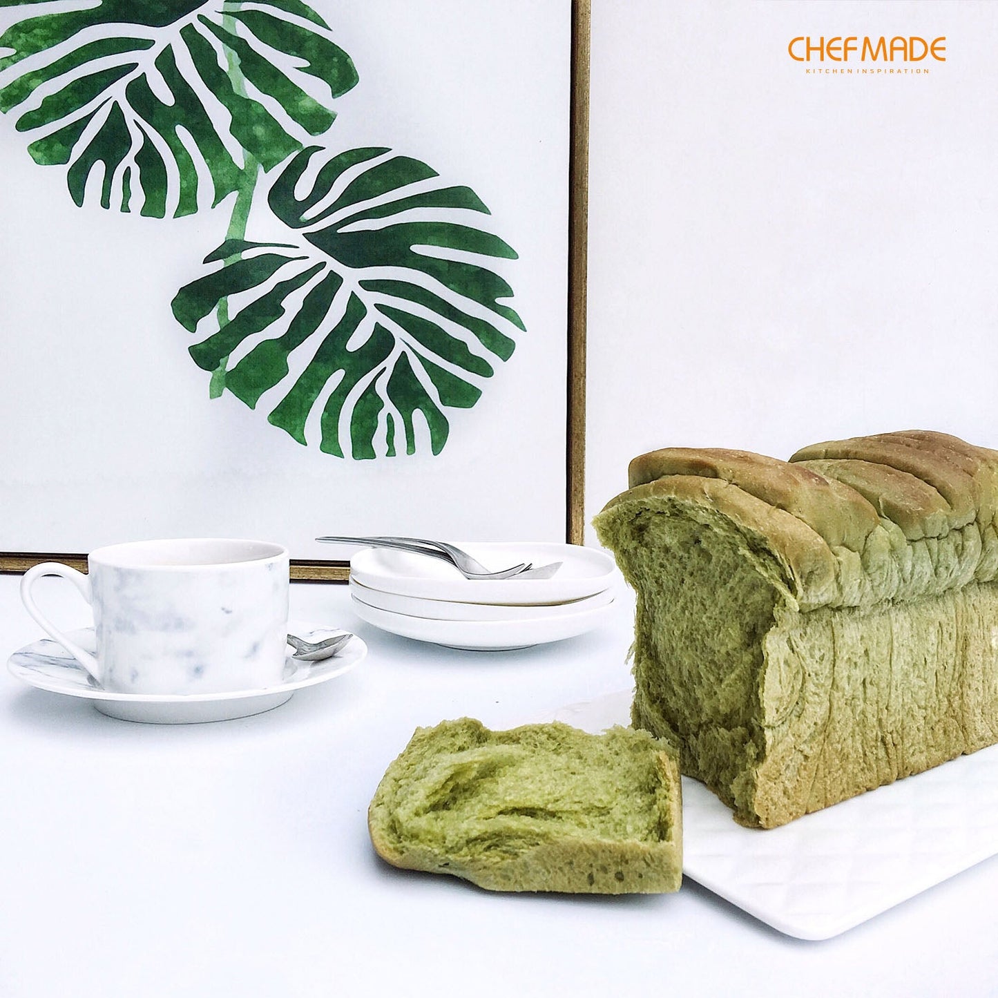 Chefmade學廚WK9403不沾300g平紋吐司盒3" x 8" Flat Toast Box (300G Dough Capacity)