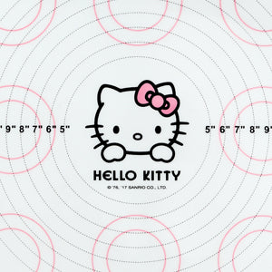 實用又可愛的Hello kitty防滑矽膠揉麵墊