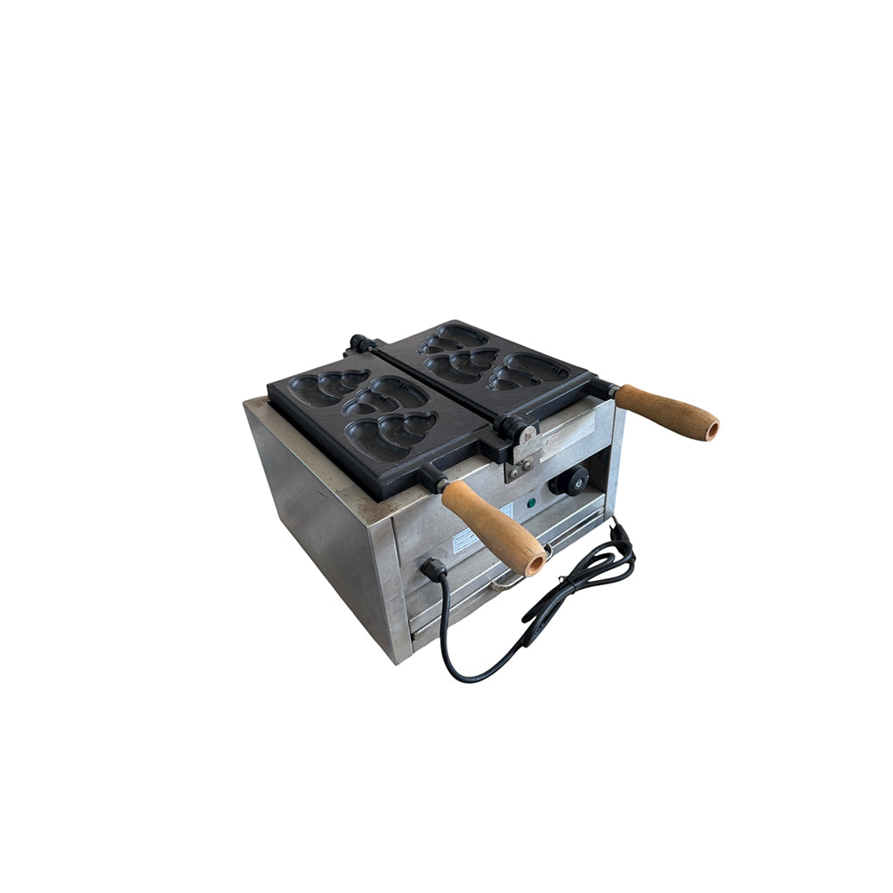 【商用電力翻轉"便便燒"造型雞蛋糕機租借】