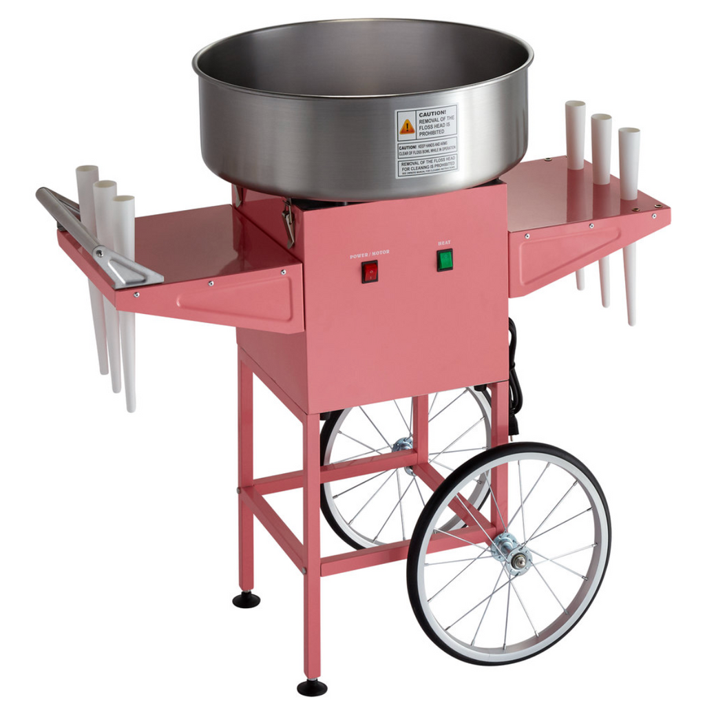 電力式電熱式商用營業用棉花糖機【花車推車款】造型花式多口味棉花棉花糖機