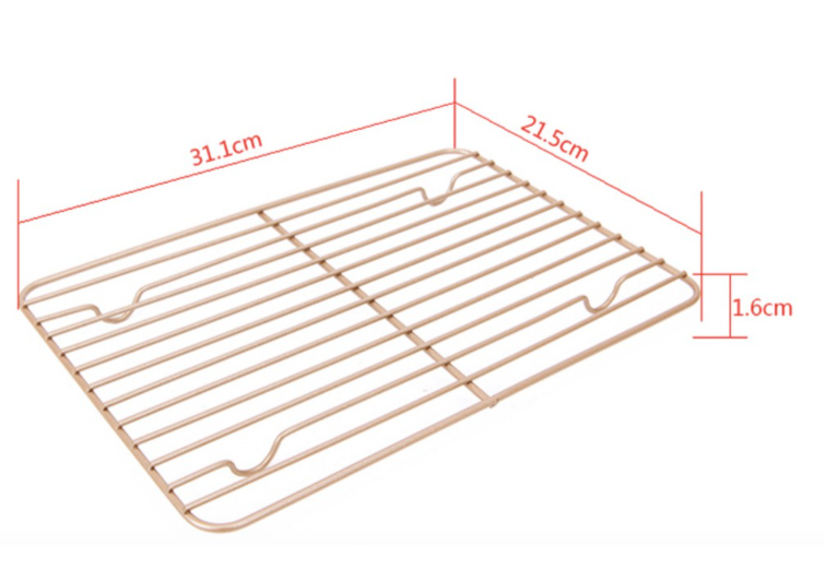 Chefmade學廚WK9156蛋糕麵包13吋冷涼架8.5" x 12" Roasting Rack