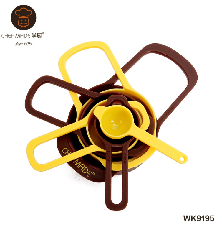 Chefmade學廚WK9195烘焙工具DIY測量量勺6件套