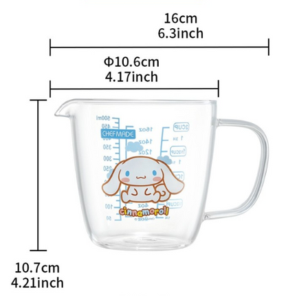 Chefmade學廚CL5030大耳狗500ml玻璃量杯