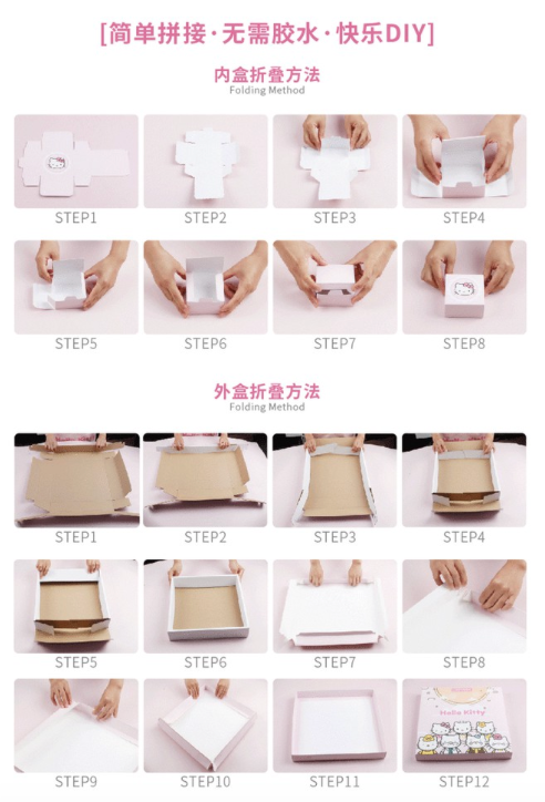 Chefmade學廚KT7081正版Hello kitty凱蒂貓伴手禮盒禮物烘焙盒套裝