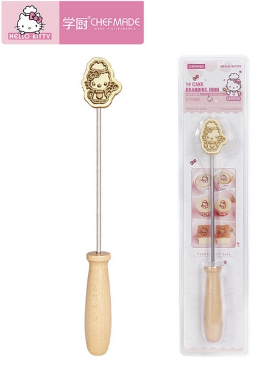 Chefmade學廚KT7088正版授權Kitty 1號烙印銅模