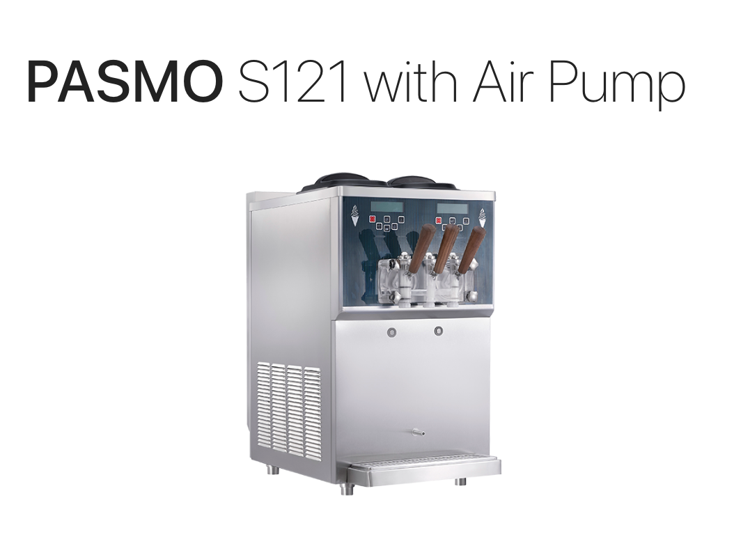 SOFTY  KDs121桌上三孔霜淇淋機 pasmo
