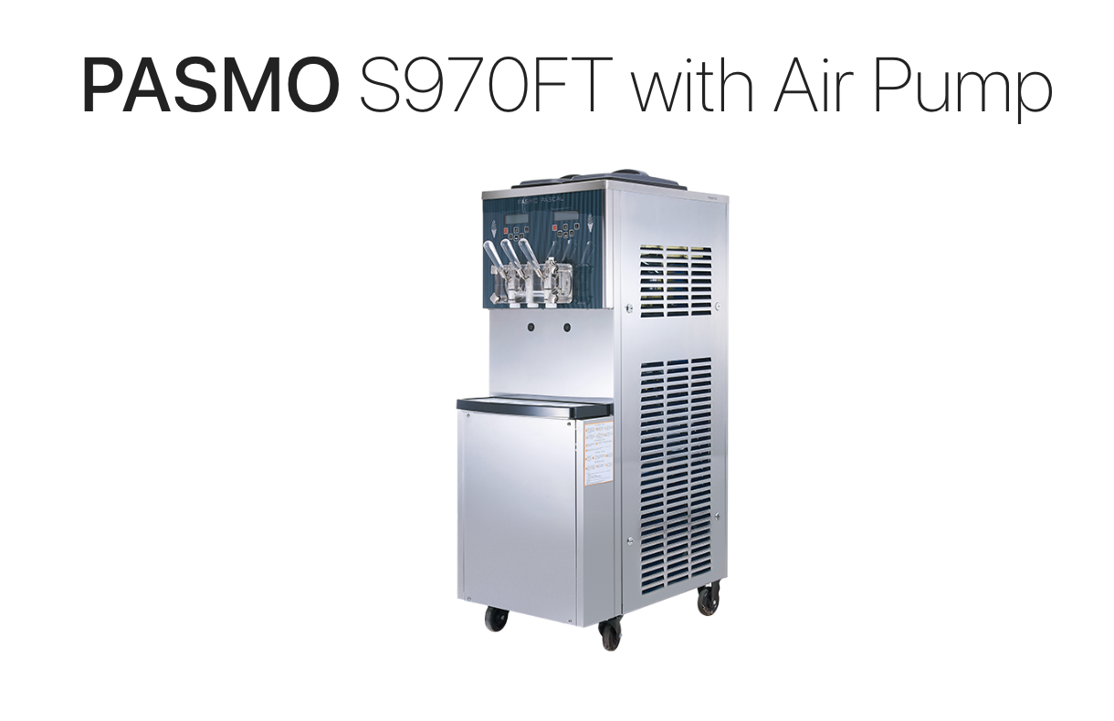 SOFTY  KD500s落地三孔霜淇淋機 pasmo