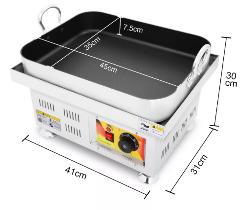 【商用電力辣炒年糕機租借 】