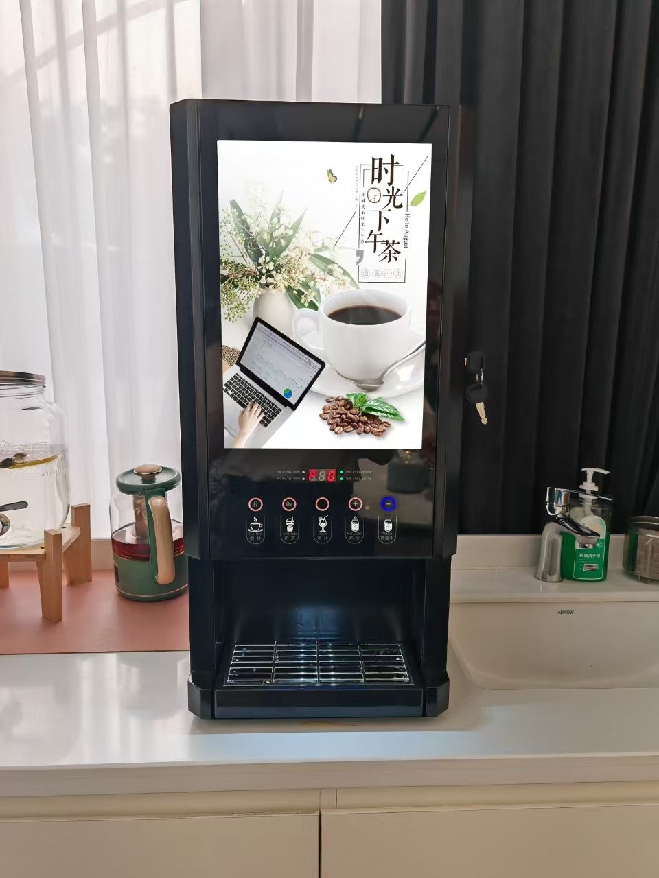 【商用電力熱飲機咖啡奶茶機租借 】