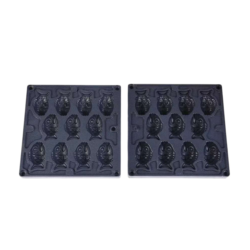 (小魚雞蛋糕)KD1102g電力式商用雞蛋糕爐營業用翻轉雞蛋糕機台北台中高雄客製化雞蛋糕模翻烤盤