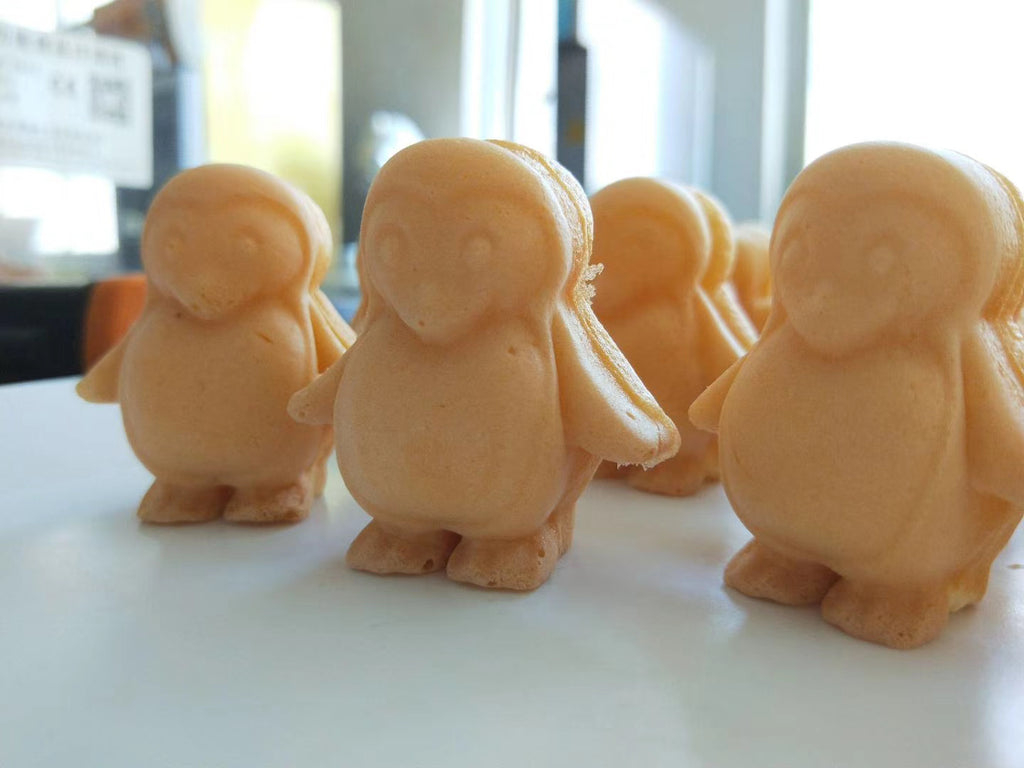 (大象企鵝雞蛋糕)KD1102g電力式商用雞蛋糕爐營業用翻轉雞蛋糕機台北台中高雄客製化雞蛋糕模翻烤盤