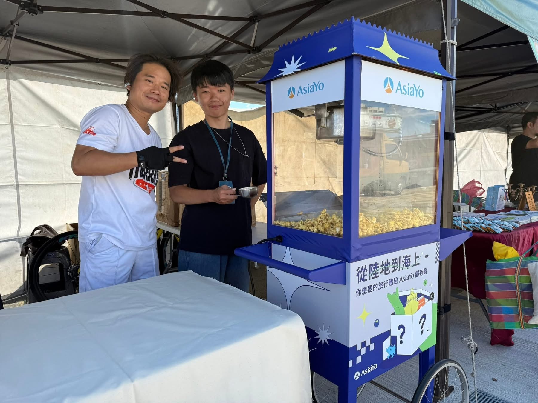 【商用電力爆米花機+ 花車租借 】