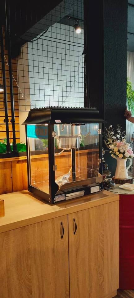 【黑色】電熱電力KD168黃金爆米花機8盎司商用營業用爆米花機專業設備原料包材多口味風味粉生產製造商