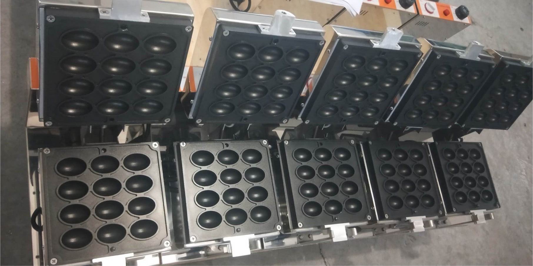 (蛋型雞蛋糕)KD1102g電力式商用雞蛋糕爐營業用翻轉雞蛋糕機台北台中高雄客製化雞蛋糕模翻烤盤