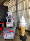 SOFTY  PASMO 大燈 仿真霜淇淋燈冰淇淋燈箱廣告燈1.53米