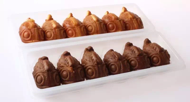 (小魚雞蛋糕)KD1102g電力式商用雞蛋糕爐營業用翻轉雞蛋糕機台北台中高雄客製化雞蛋糕模翻烤盤