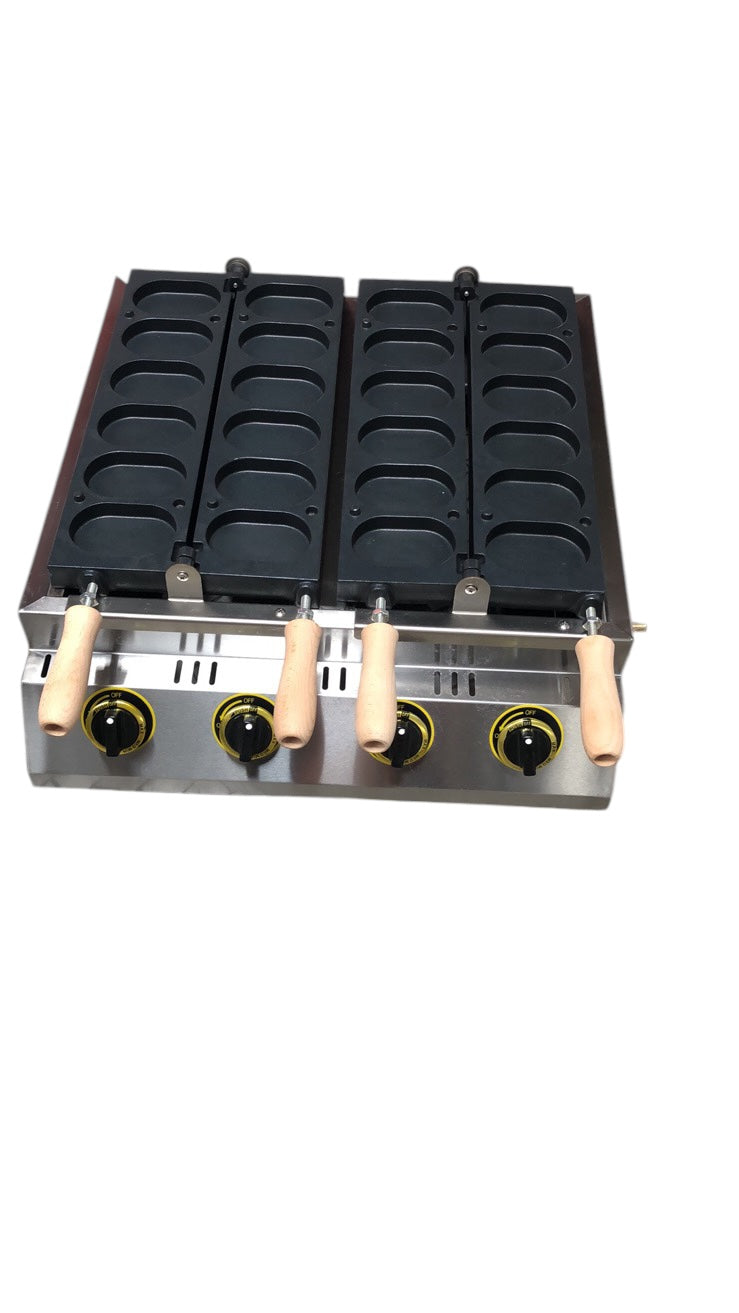 2代瓦斯鐵夫龍款韓式雞蛋糕爐"韓國雞蛋糕爐"創業輔導餐飲小吃設備生產制造商