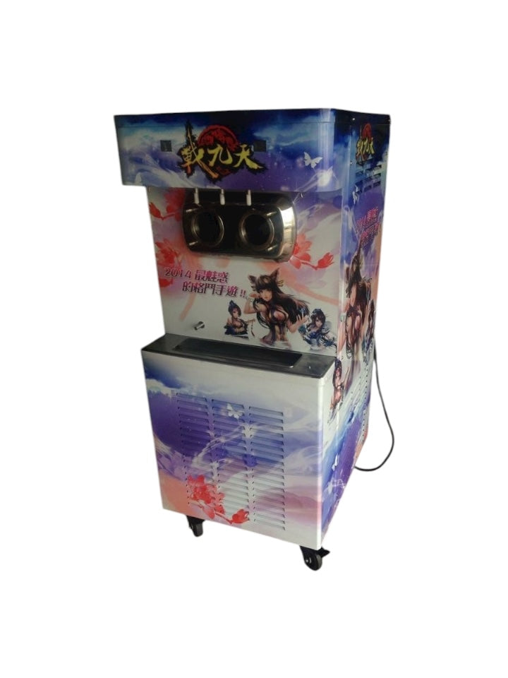 【商用電力220v  SOFTY 落地三孔霜淇淋機租借 】