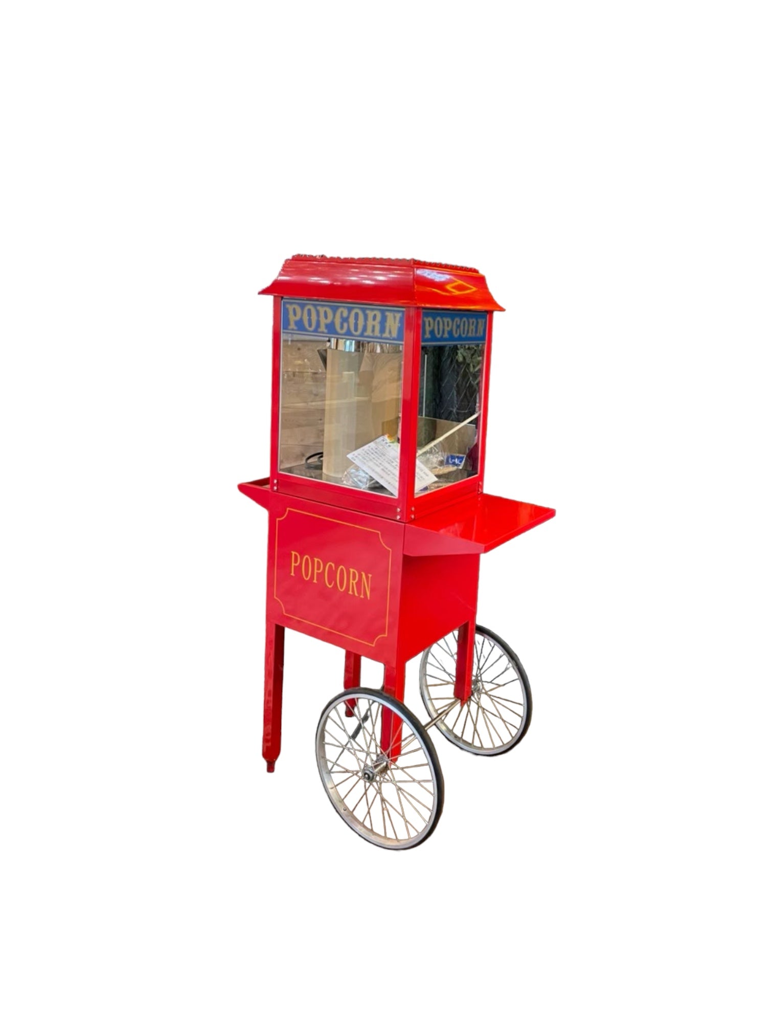 【經典】電熱電力KD168黃金爆米花機8盎司商用營業用爆米花機專業設備原料包材多口味風味粉生產製造商