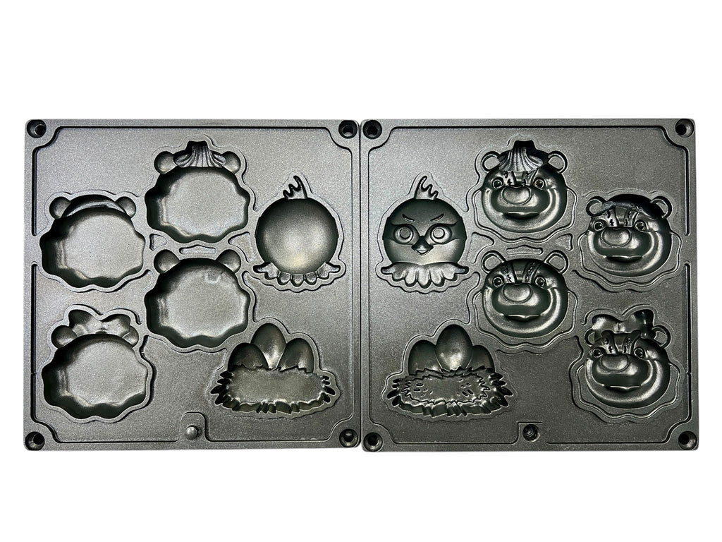 (客制化雞蛋糕)KD1102g電力式商用雞蛋糕爐營業用翻轉雞蛋糕機台北台中高雄訂製烤模客製化雞蛋糕模翻烤盤