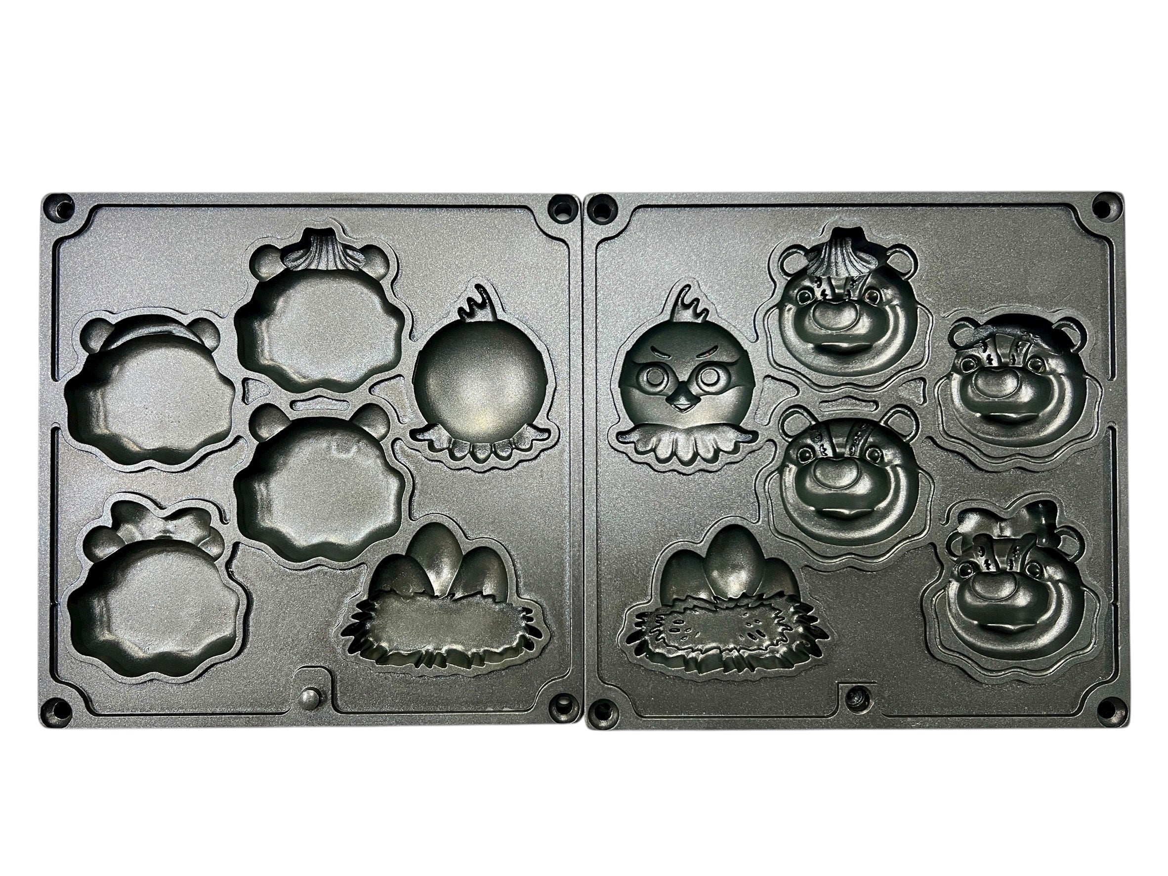 (客制化雞蛋糕)KD1102g電力式商用雞蛋糕爐營業用翻轉雞蛋糕機台北台中高雄訂製烤模客製化雞蛋糕模翻烤盤