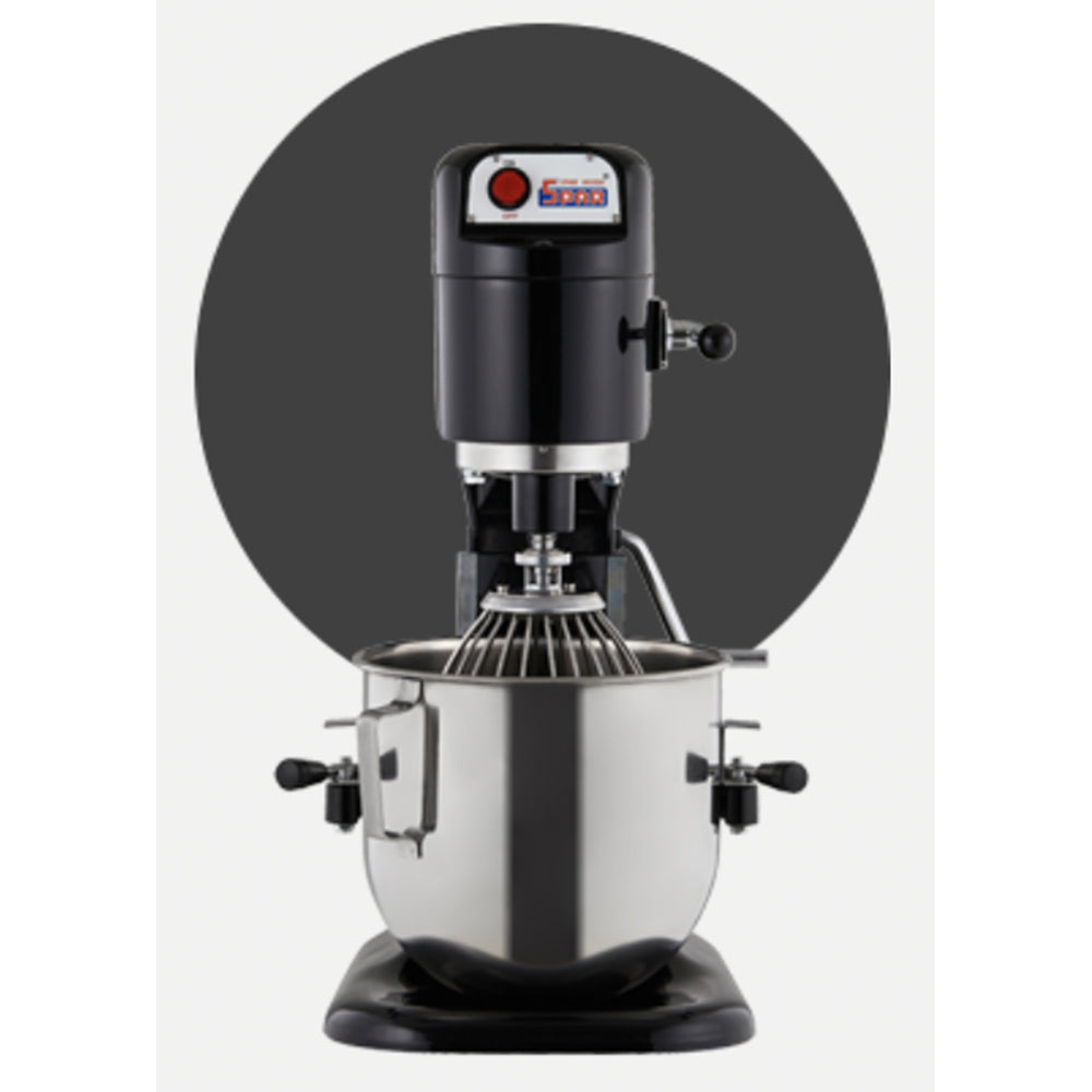 台灣製士邦8公升sp800家用桌上型攪拌機全不銹鋼配件【黑色】