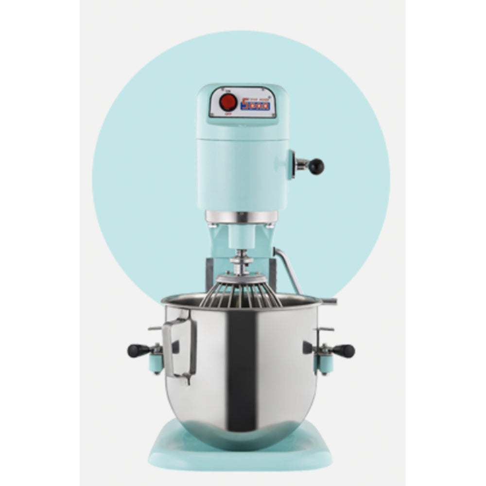台灣製士邦8公升sp800家用桌上型攪拌機全不銹鋼配件【粉藍/粉綠】