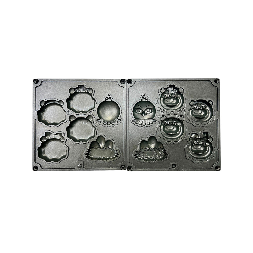 (客制化雞蛋糕)KD1102g電力式商用雞蛋糕爐營業用翻轉雞蛋糕機台北台中高雄訂製烤模客製化雞蛋糕模翻烤盤