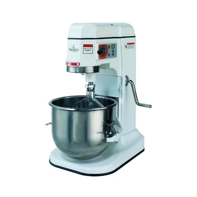 台灣製小林12公升gm12家用桌上型攪拌機全不銹鋼配件【白】