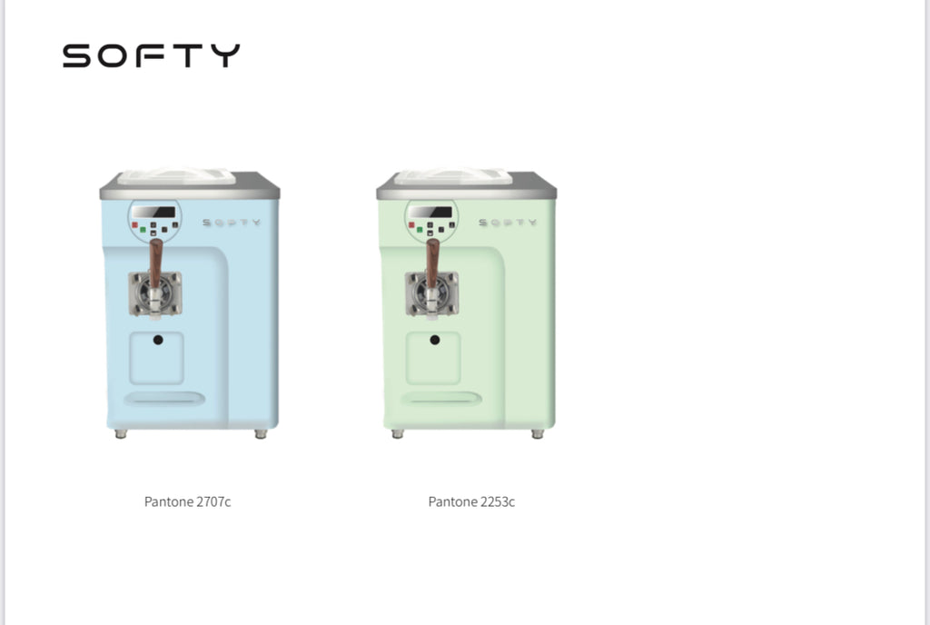 SOFTY  KDs111r桌上單孔霜淇淋機 pasmo s111