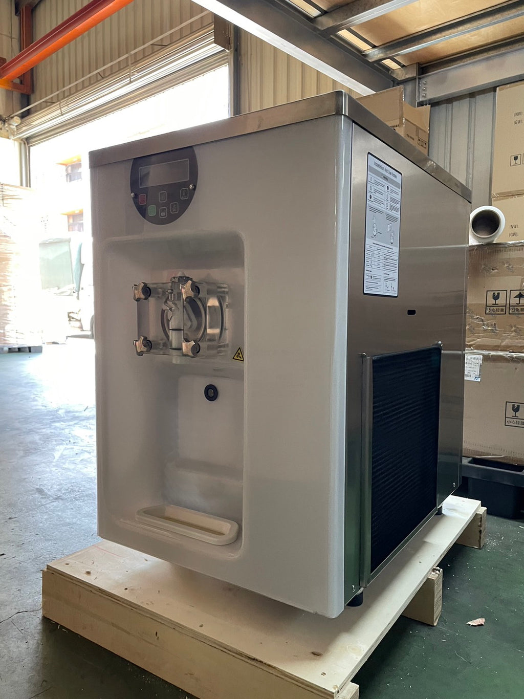 SOFTY  KDs111r桌上單孔霜淇淋機 pasmo s111