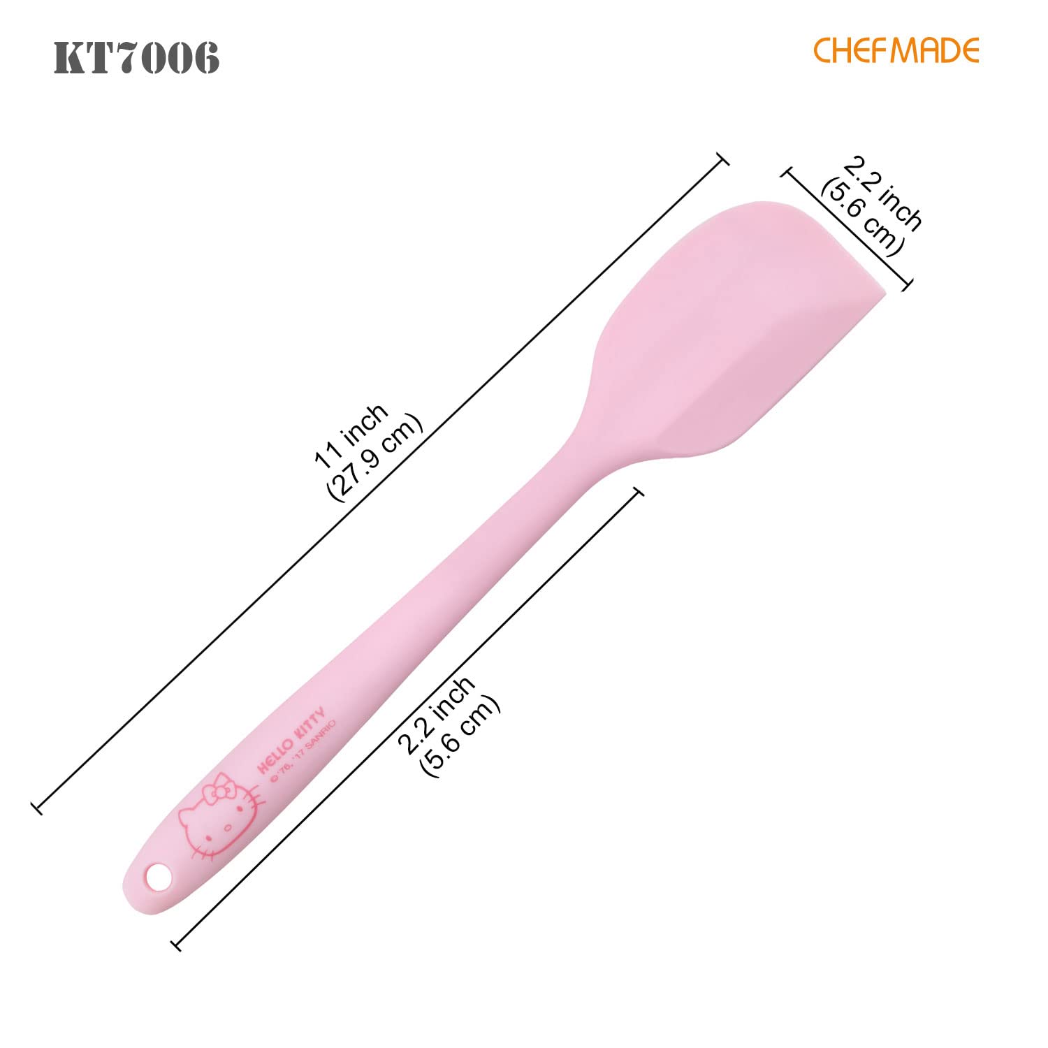 Chefmade學廚KT7006正版Hellokitty矽膠刮刀Hello Kitty Silicone Spatula