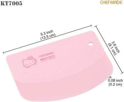 Chefmade學廚KT7005麵團分割刀/刮板5.3” Hello Kitty Dough Scraper