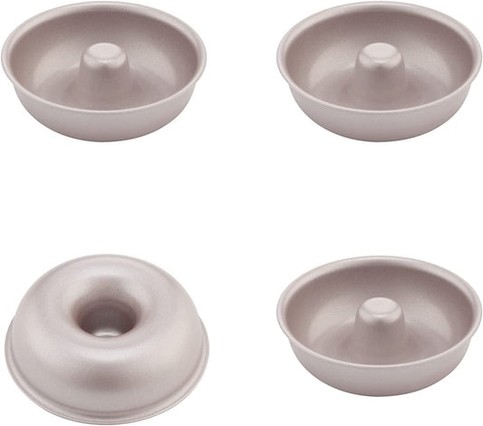 Chefmade學廚WK9909-4四件套甜甜圈蛋糕模3“ Donut Cake Pan 4Pcs