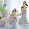 Chefmade學廚KT7068正版HelloKitty耐高溫1號蛋糕紙杯25入含插卡Hello Kitty Chef Muffin Liners 25Pcs