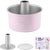 Chefmade學廚KT7108正版Hello kitty 6吋加高活底蛋糕模-三件套6" Hello Kitty Angel Food Cake Pan with 2 Removable Loose Bottoms