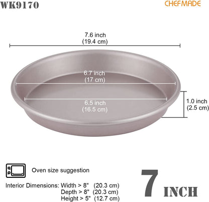 Chefmade學廚WK9170深款7吋圓形披薩烤盤7" Pizza Pan