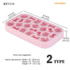 Chefmade學廚KT7111食品級矽膠硅膠冰塊模具Hello Kitty Ice Cube Trays