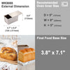 Chefmade學廚WK9088不沾450g 12兩滑蓋吐司盒4" x 7.5" Flat Toast Box (450G Dough Capacity)