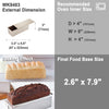 Chefmade學廚WK9403不沾300g平紋吐司盒3" x 8" Flat Toast Box (300G Dough Capacity)