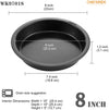 Chefmade學廚WK9701S圓形8寸深款披薩烤盤8" Round Cake Pan