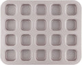 Chefmade學廚wk9927金色20連迷你正方形蛋糕模Mini Brownie Cake Pan Square 20 Well