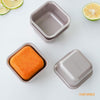 Chefmade學廚WK9911-4金色四件套正方形蛋糕模3“ Square Muffin Pan 4Pcs