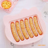 Chefmade學廚KT7073正版Hello kitty香腸矽膠模Hello Kitty Silicone Sausage Mold 6 Cavity