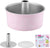 Chefmade學廚KT7109正版Hello kitty 8吋加高活底蛋糕模-三件套8" Hello Kitty Angel Food Cake Pan with 2 Removable Loose Bottoms