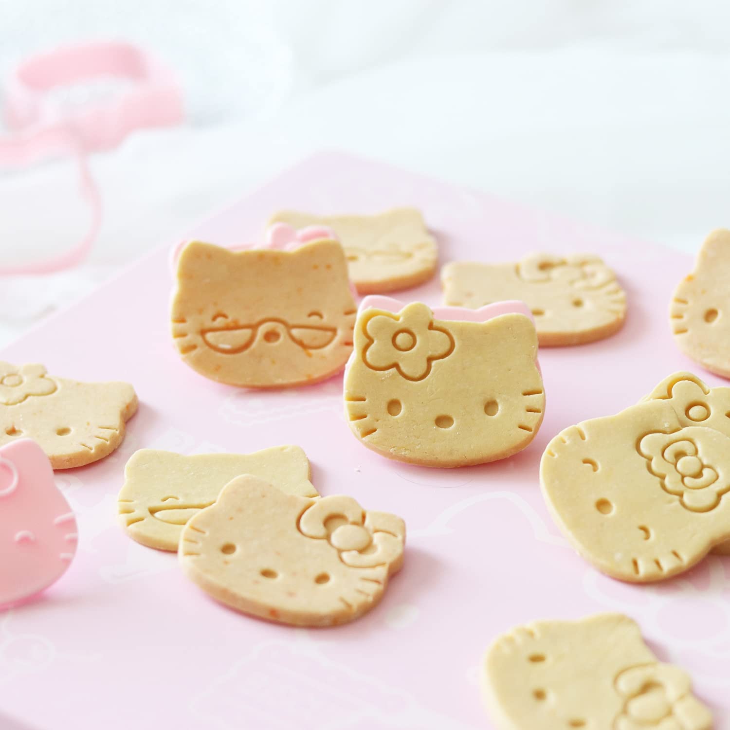 Chefmade學廚kt7024不沾11吋正方形烤盤11.2" x 11.2" Hello Kitty Baking Sheet
