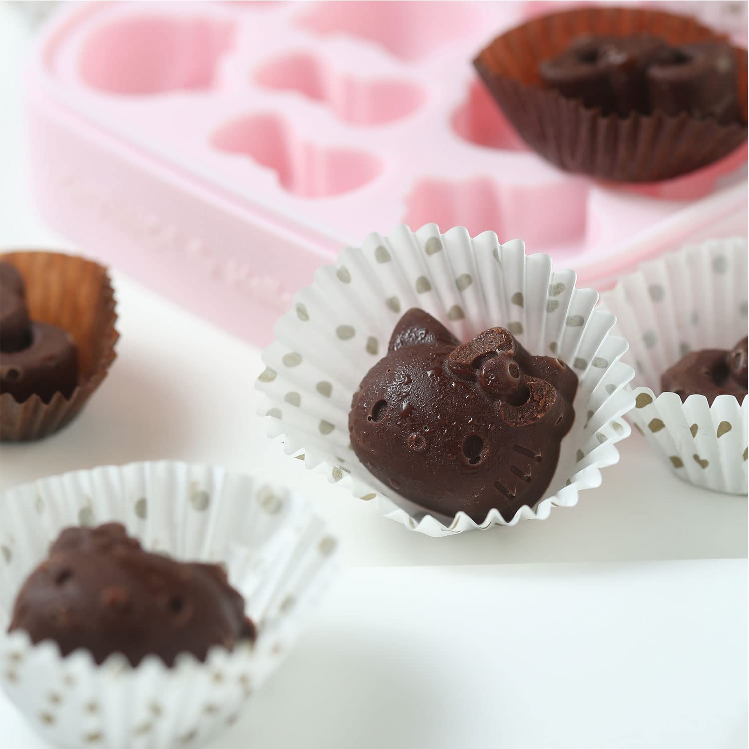 Chefmade學廚KT7111食品級矽膠硅膠冰塊模具Hello Kitty Ice Cube Trays