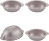 Chefmade學廚WK9908-4金色不沾檸檬蛋糕模四件套3.5" Lemon-Shaped Cake Pan 4Pcs